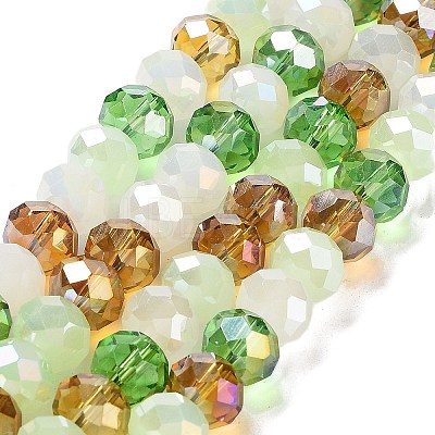 Glass Beads Strands EGLA-A034-M10mm-55-1