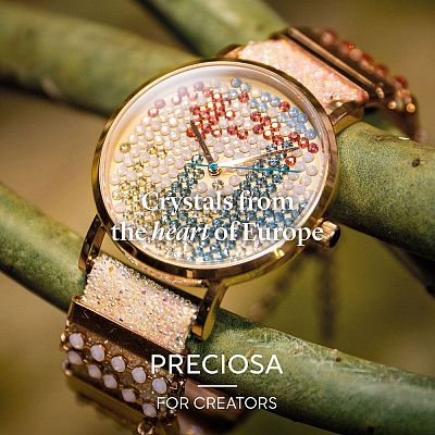Preciosa&reg Crystal Hotfix Flatback Stones Y-PRC-HSS10-00030-251-1