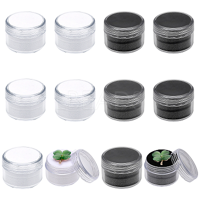 2 Colors Column Plastic Loose Diamond Gemstone Storage Boxes CON-CA0001-021A-1
