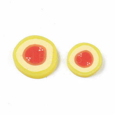 Handmade Polymer Clay Cabochons CLAY-N006-64-1