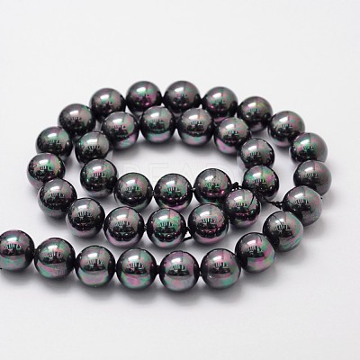 Shell Pearl Bead Strands BSHE-L025-05-8mm-1