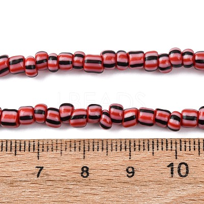 Handmade Lampwork Beads Strands BLOW-K001-01A-17-1