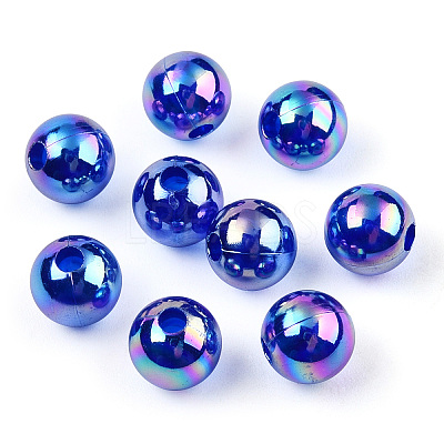 Transparent Acrylic Beads X-MACR-T046-01D-1