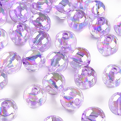 Transparent Acrylic Beads MACR-S370-B10mm-746-1