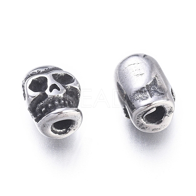 Halloween 304 Stainless Steel Beads STAS-M274-097AS-1