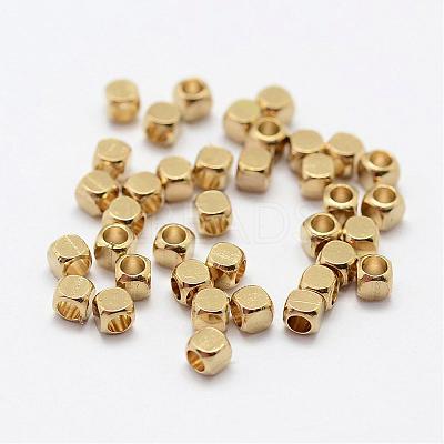 Brass Spacer Beads KK-P095-30-B-1