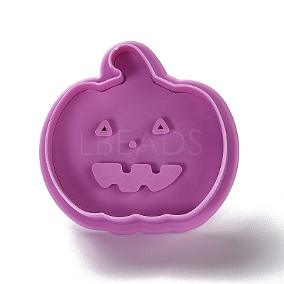 Halloween Themed PET Plastic Cookie Cutters DIY-K056-07-1