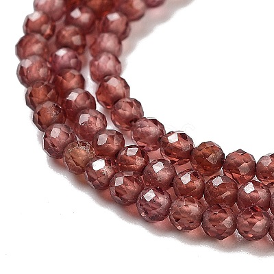 Natural Garnet Beads Strands G-B088-C11-02-1