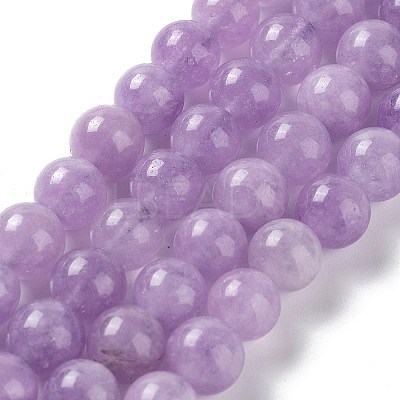 Dyed Natural Malaysia Jade Beads Strands X-G-G021-02B-05-1