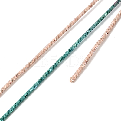 30M Segment Dyed Cotton & Metallic String Threads OCOR-F018-01H-1