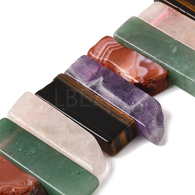 Natural Mixed Stone Beads Strands G-S386-D08-1