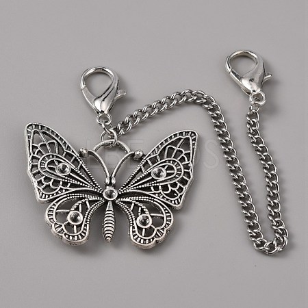 Zinc Alloy Shoe Curb Chains FIND-WH0114-64B-1