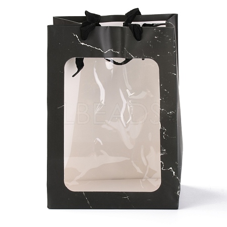 Rectangle Paper Gift Bags ABAG-I005-02G-1