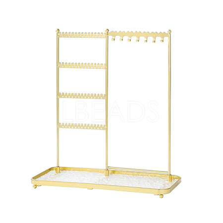 Iron Jewerly Organizer Display Towers with Tray PW-WGDCFAC-01-1