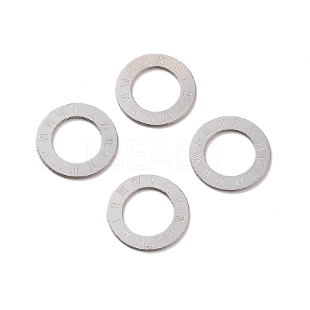 Tarnish Resistant 304 Stainless Steel Linking Rings LS-STAS-P306-02B-P-1