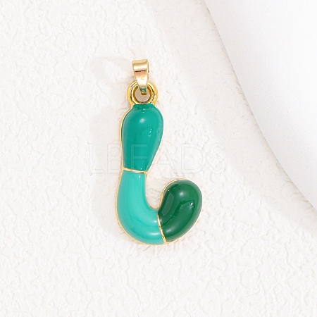 Alloy Enamel Pendants ENAM-S023-01G-J-1