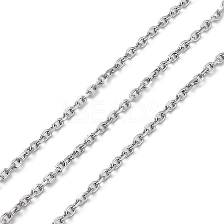 304 Stainless Steel Cable Chains CHS-M009-12P-06-1