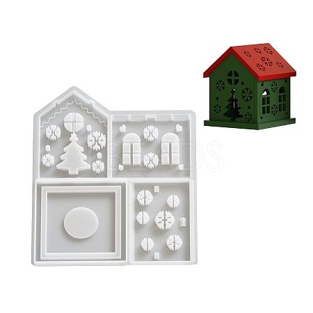 Christmas House Silicone Molds PW-WG24867-01-1