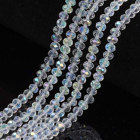 Electroplate Glass Beads Strands LS-EGLA-A044-T1mm-L19-1