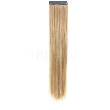 Ladies Long Straight Clip in Hair Extensions for Women Girlss OHAR-E018-01D-1