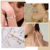10Pcs Rack Plating Brass Pendants KK-SZ0002-55G-V-2