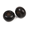 Natural Silver Obsidian European Beads G-G740-14x8mm-44-2