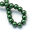 Baking Paint Glass Pearl Bead Strands HY-Q003-3mm-75-4