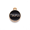 Alloy Enamel Pendants X-ENAM-S124-01A-08C-3