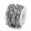 304 Stainless Steel Oval & Knot Link Chains CHS-B005-03P-4