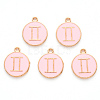 Alloy Enamel Pendants ENAM-S124-01A-09I-2