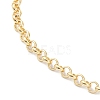 Brass Rolo Chain Necklaces X-MAK-F036-01G-4