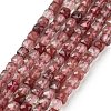 Natural Red Quartz Beads Strands G-H042-A48-02-1