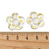 Transparent Printed Acrylic Beads OACR-H124-05A-01-3