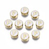 Alloy Enamel Beads ENAM-N052-006-01P-RS-1