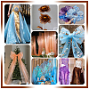 Polyester Gauze Fabric DIY-WH0780-26C-5