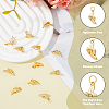 12Pcs Brass Pendants KK-HY0003-23-4