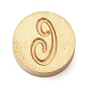 Golden Tone Brass Letter Stamps LS-KK-R005-01C-1
