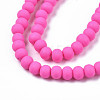 Handmade Polymer Clay Beads Strands CLAY-N008-053-03-3