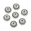 Tibetan Style Alloy Caps LF1235Y-NF-1