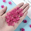 Frosted Acrylic Bead Caps MACR-S371-07A-706-5