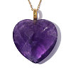304 Stainless Steel with Amazonite Pendants GG-OY001-02G-02-1