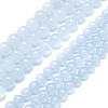 Natural Malaysia Jade Beads Strands G-L645-C01-8mm-01-2