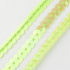 Eco-Friendly Plastic Paillette Beads PVC-Q092-6mm-P85-4