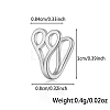 S925 Silver Heart Crown Cross Moon Nose Clip Fashion Jewelry VW3837-2-1