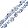 Electroplate Transparent Glass Beads Strands EGLA-N002-20A-F01-1