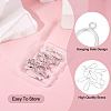 8Pcs 4 Styles Brass Ice Pick Pinch Bails KK-TA0002-48-4