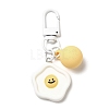 Cartoon Smiling Face Acrylic Pendant Keychain KEYC-D017-01A-1