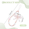 1Pc Alloy & Glass Mobile Straps MOBA-ME0001-01A-2