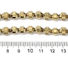 Electroplated Synthetic Non-magnetic Hematite Beads Strands G-I364-L01-5