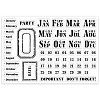 Custom PVC Plastic Clear Stamps DIY-WH0448-0082-8